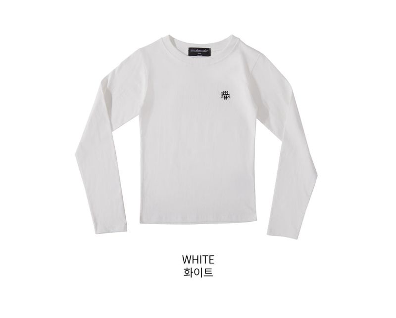 スティッチロゴベーシックロングスリーブTシャツ