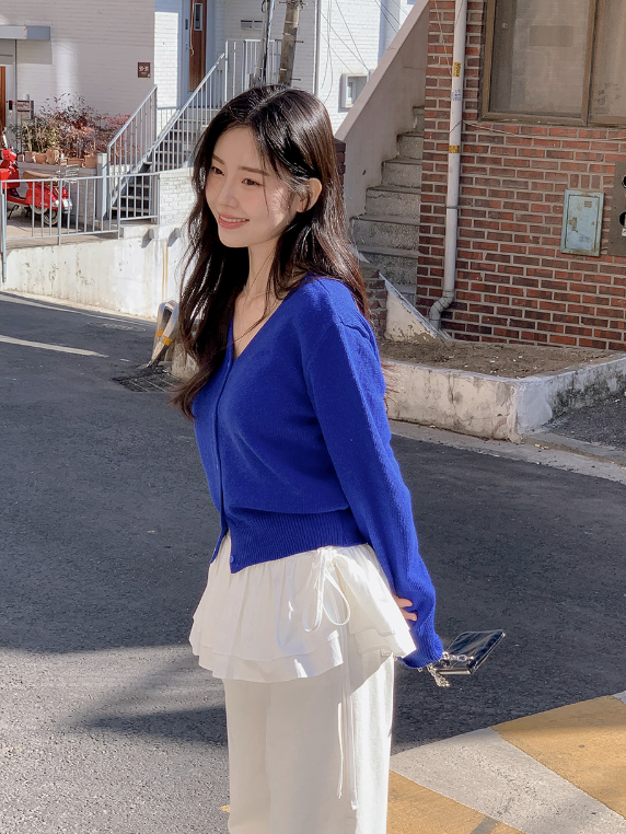 SHOPPERLAND（ショッパーランド）の「Wrap Frill Layered Mini Skirt (2color)（Skirts）」