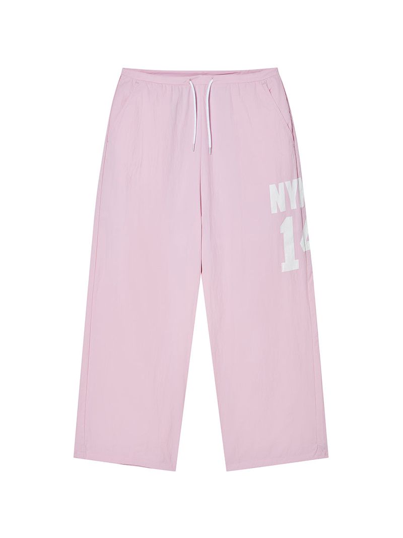 14 WIDE TRACK PANTS PINK