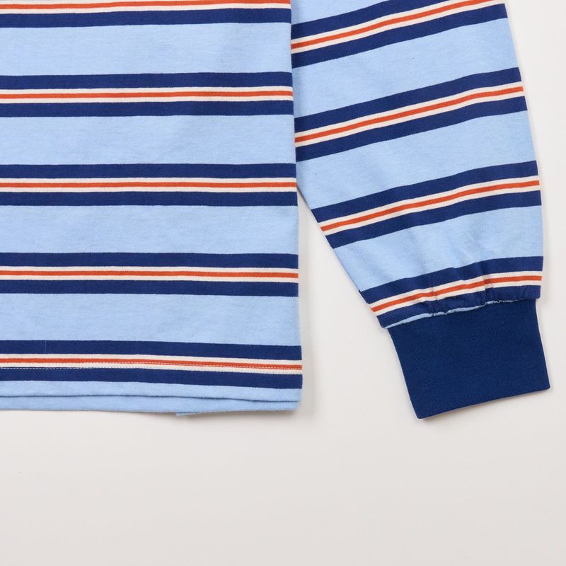 MULTI STRIPE SYMBOL T BLUE