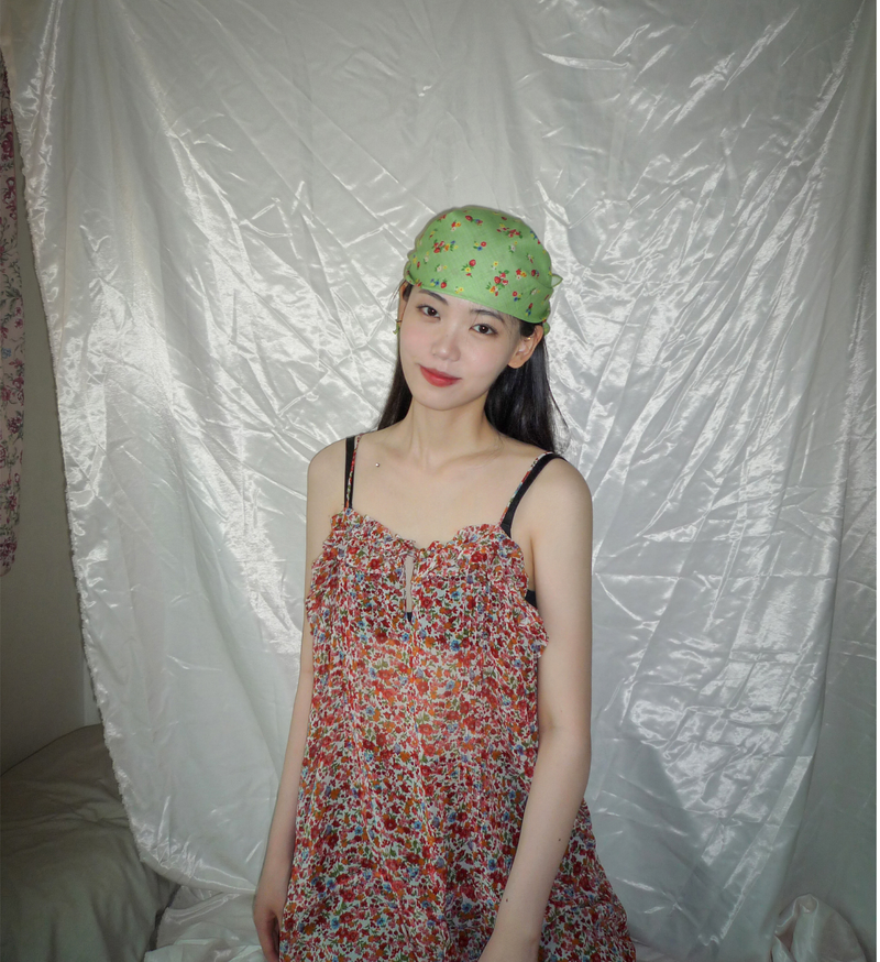 Strawberry bandana scarf