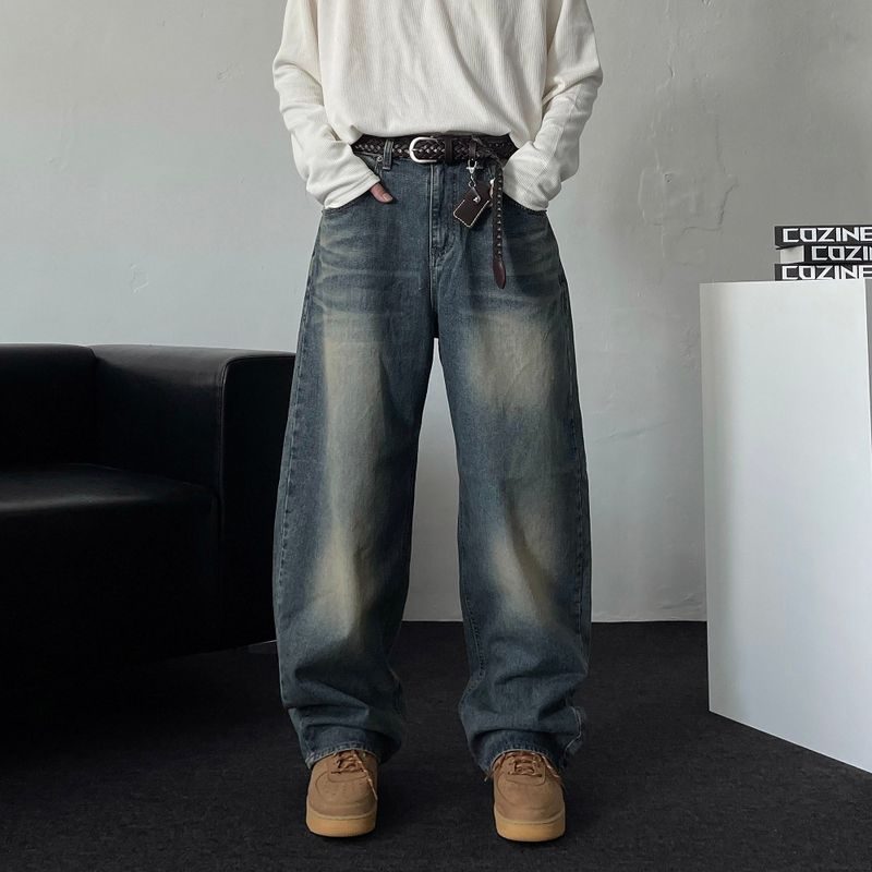 TR2528 Two Point Sand Wide Denim (2 colors)