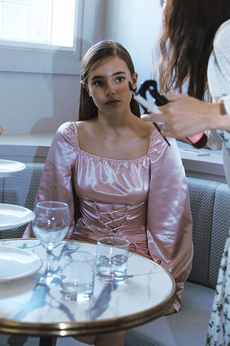 Corset Blouse Pink