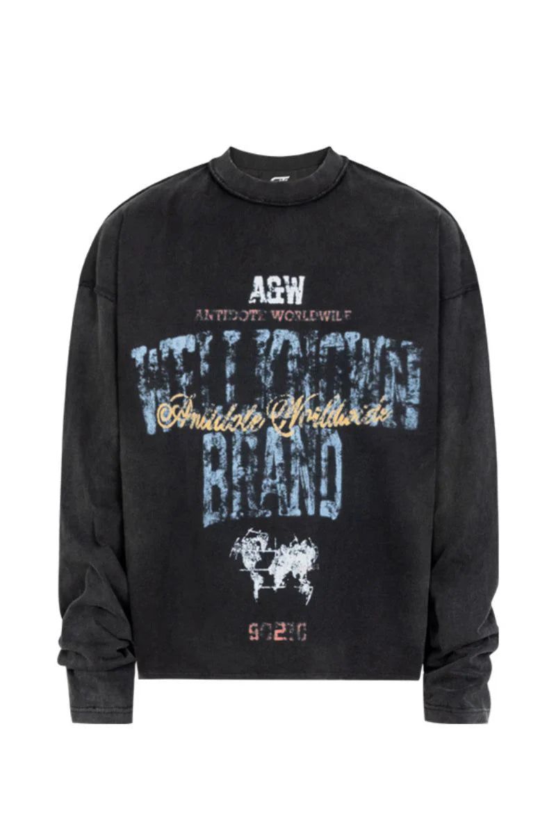 ANTIDOTE（アンチドート）の「Vintage Stitch Print Long Sleeve（Tops）」