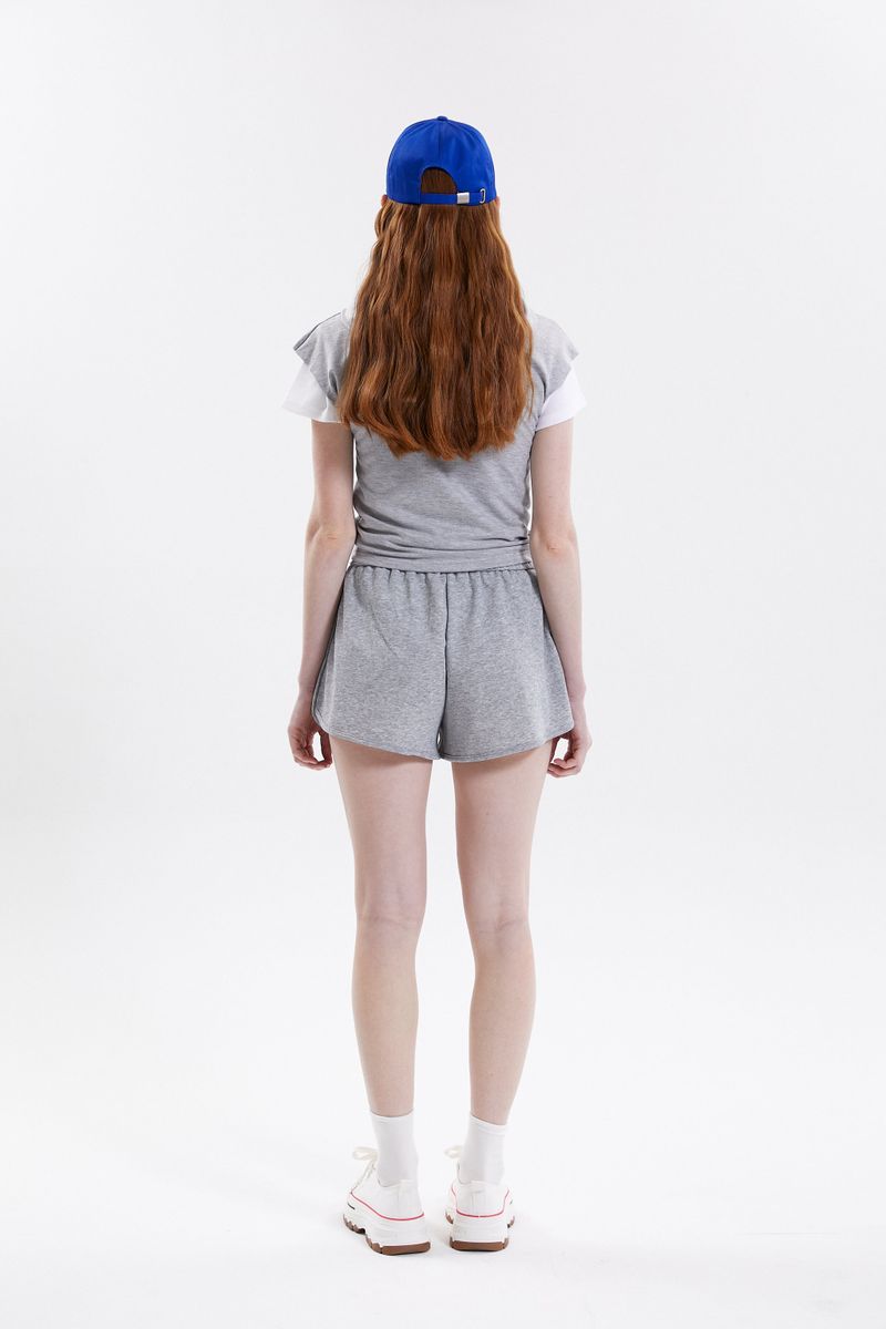 SHIRRING HOODIE