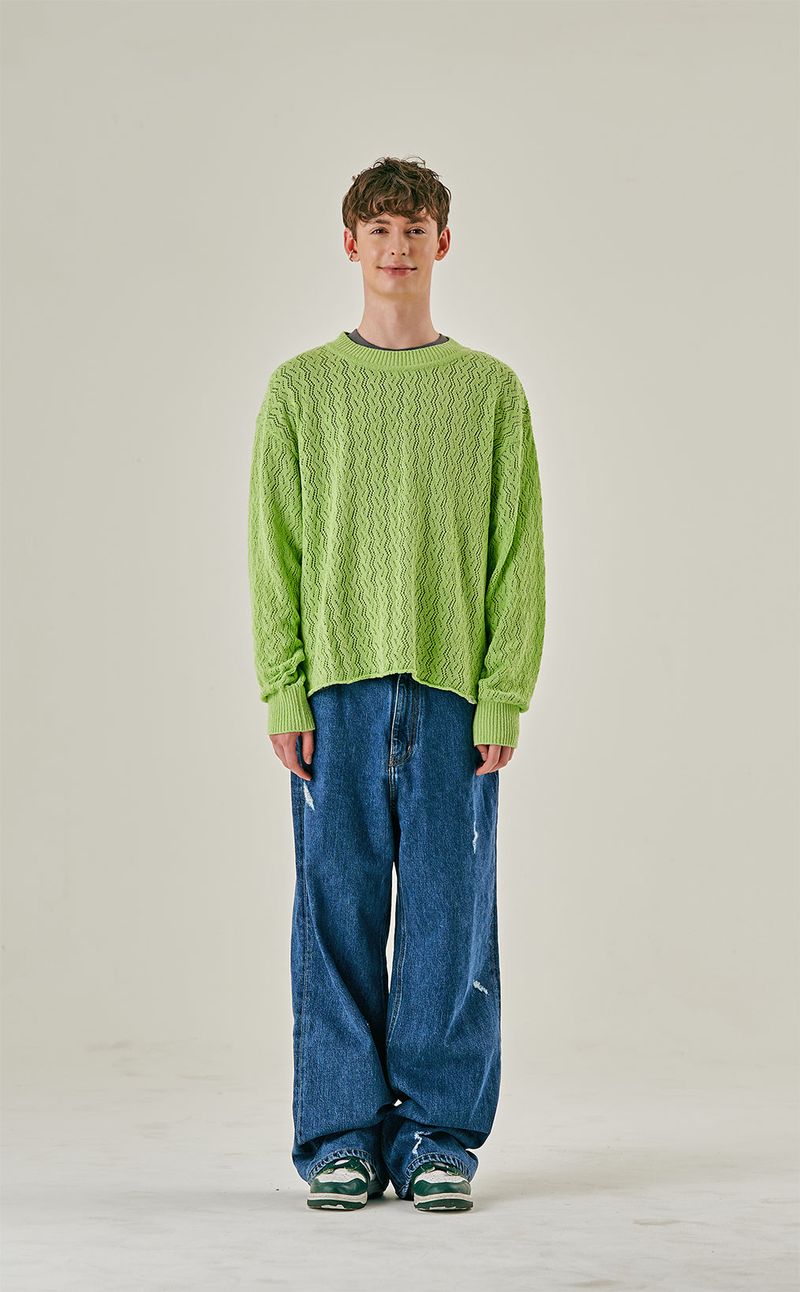 MARCEL CREW NECK KNIT TOP