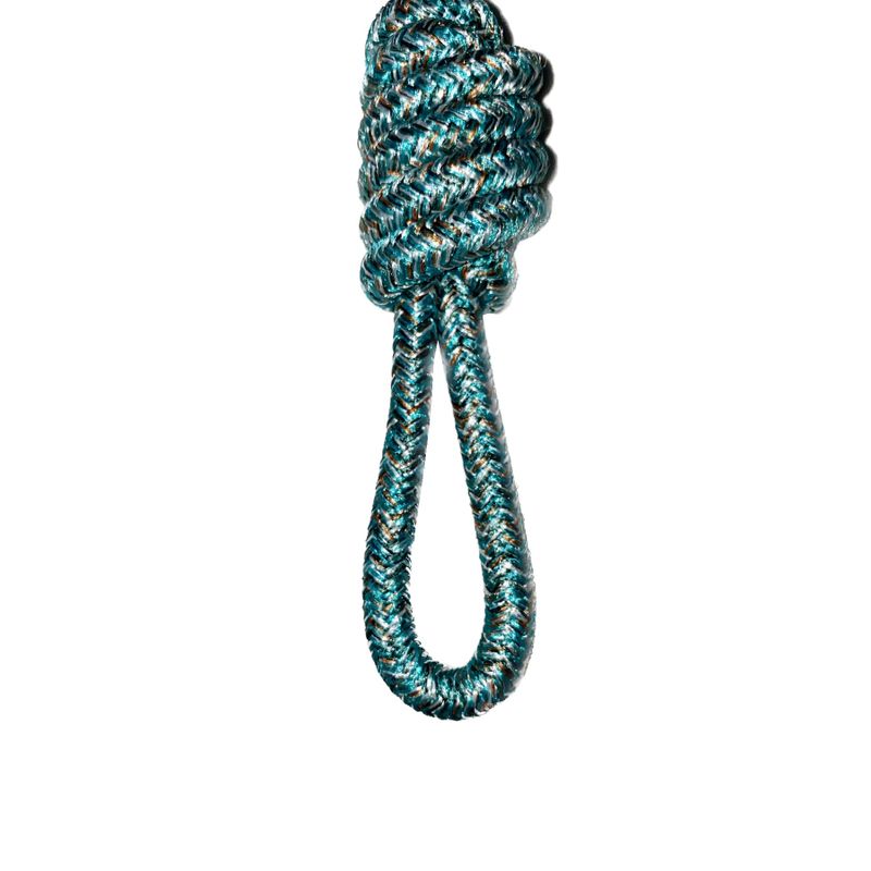 rope keyring (green)