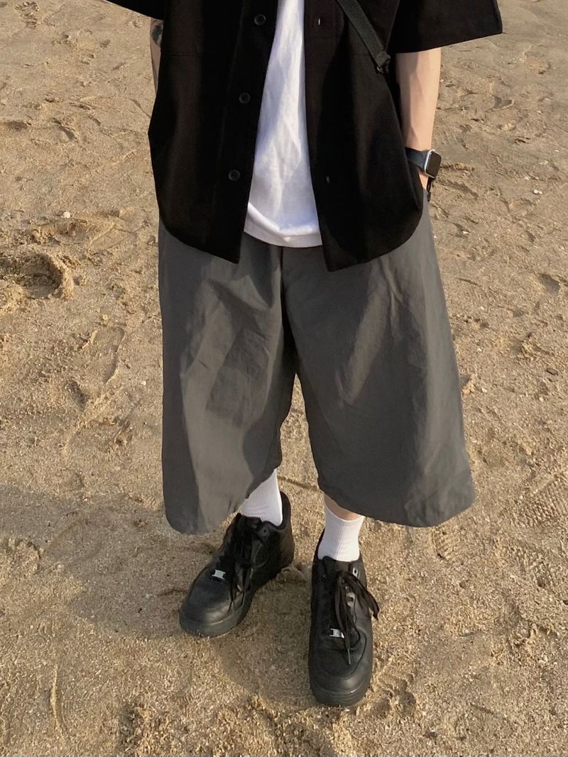 UNAIDUN(アネイダン)の「Nylon String Half Pants 2C(Pants)」