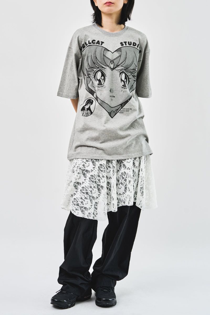 (W) Lace Layer Skirt (2color)