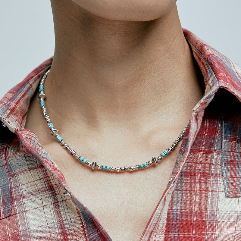 KND（ケイエンド）の「navajo turquoise beads necklace（Accessories）」