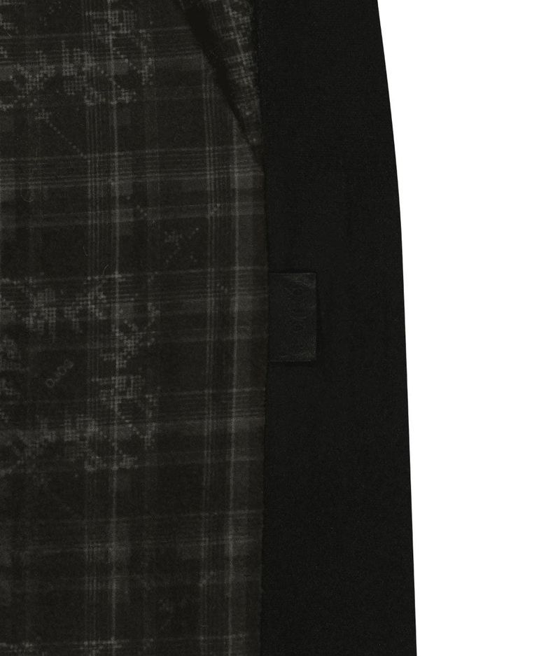 Check Sleep Jersey Pants / Black