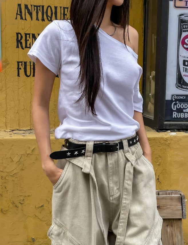 Summer Belted New Cargo Pants
