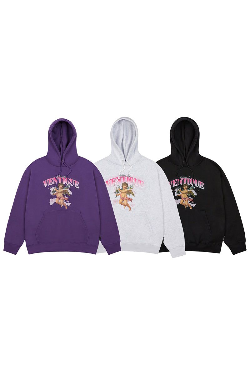 VENTIQUE miracle angel fluff hood 3color
