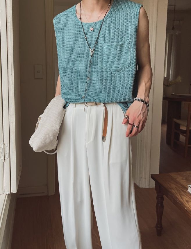 Trui Cooling Semi-Banding Long Slacks