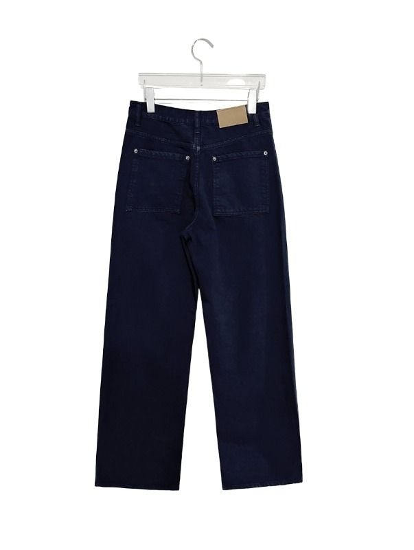 Gaible Front Pocket Straight Cotton Pants