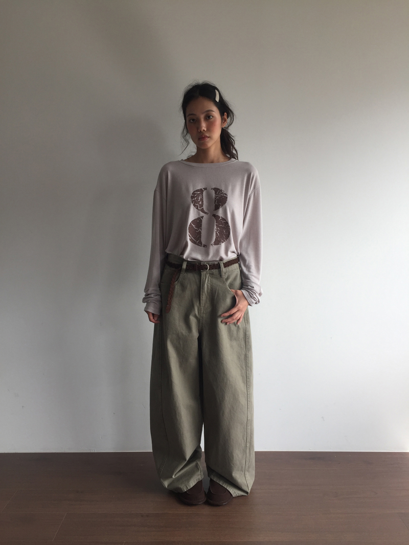 DUGGY（ダギー）の「Eight Numbering Long Sleeve (4color)（Tops）」
