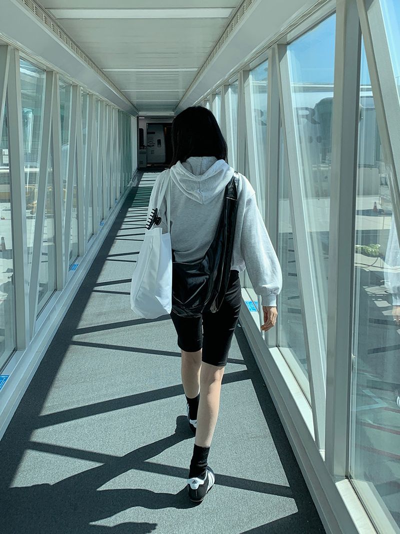 [MADE] Airport slit biker pants