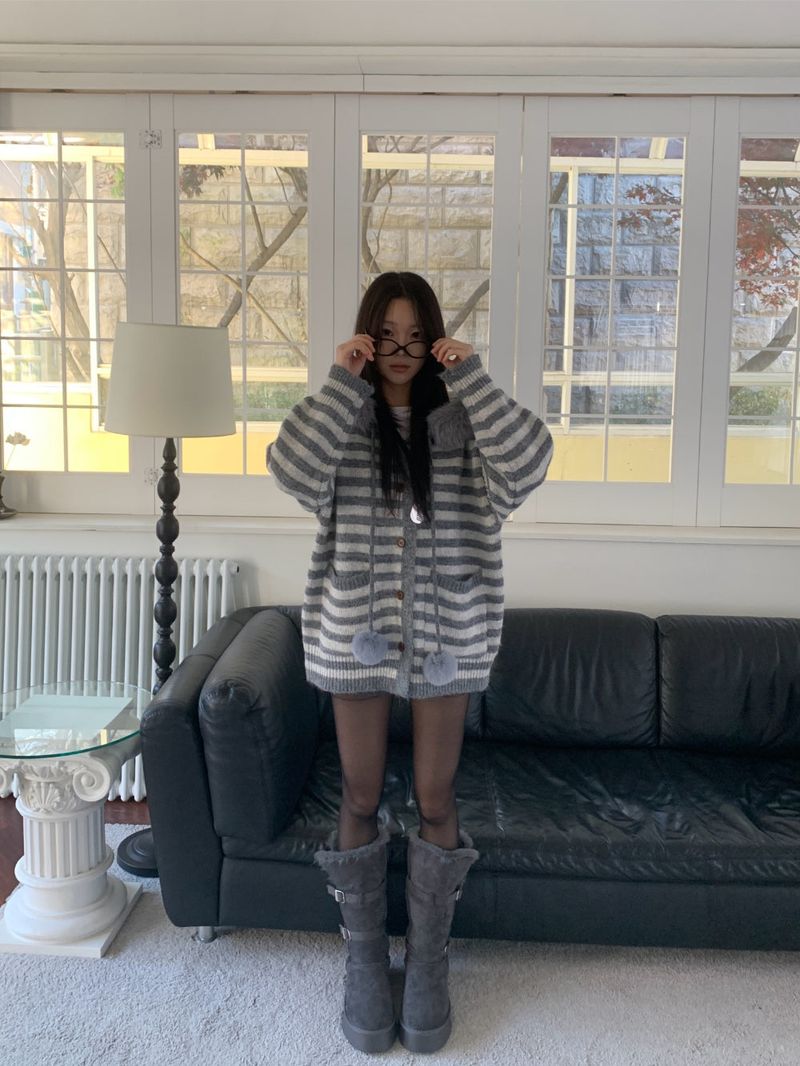Moufee Fur-Lined Belted Long Ugg Boots