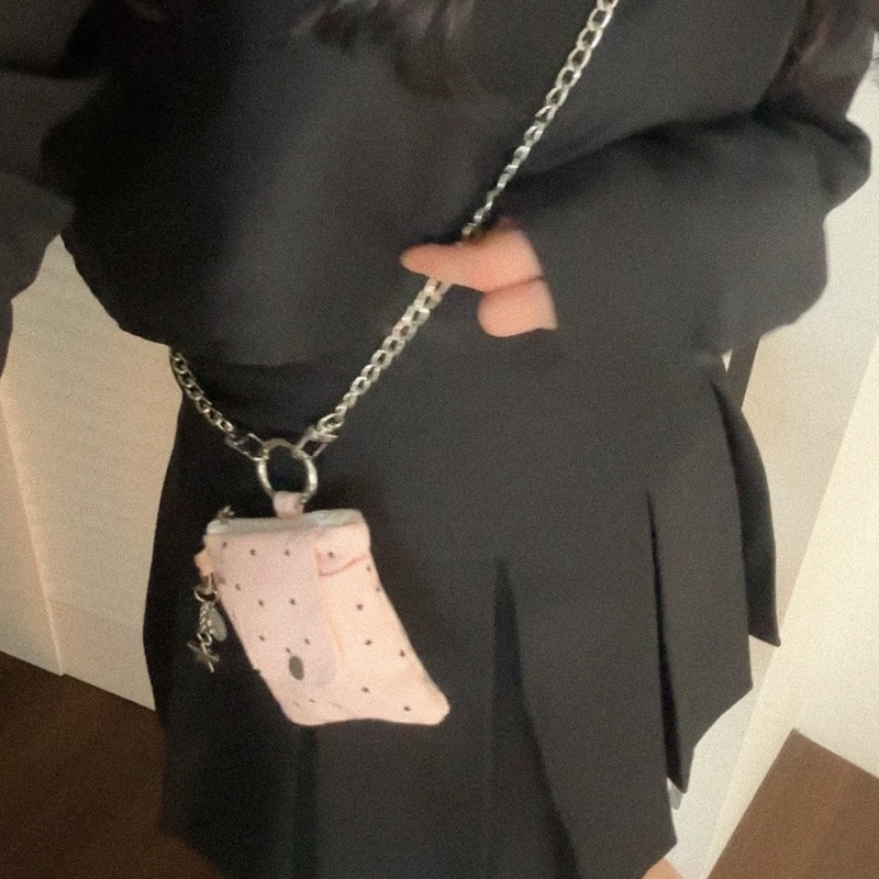 bebe chain wallet bag_length (2color)
