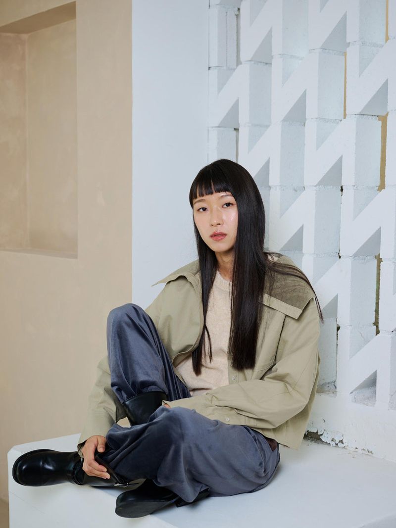 BELT STRING SUEDE PANTS
