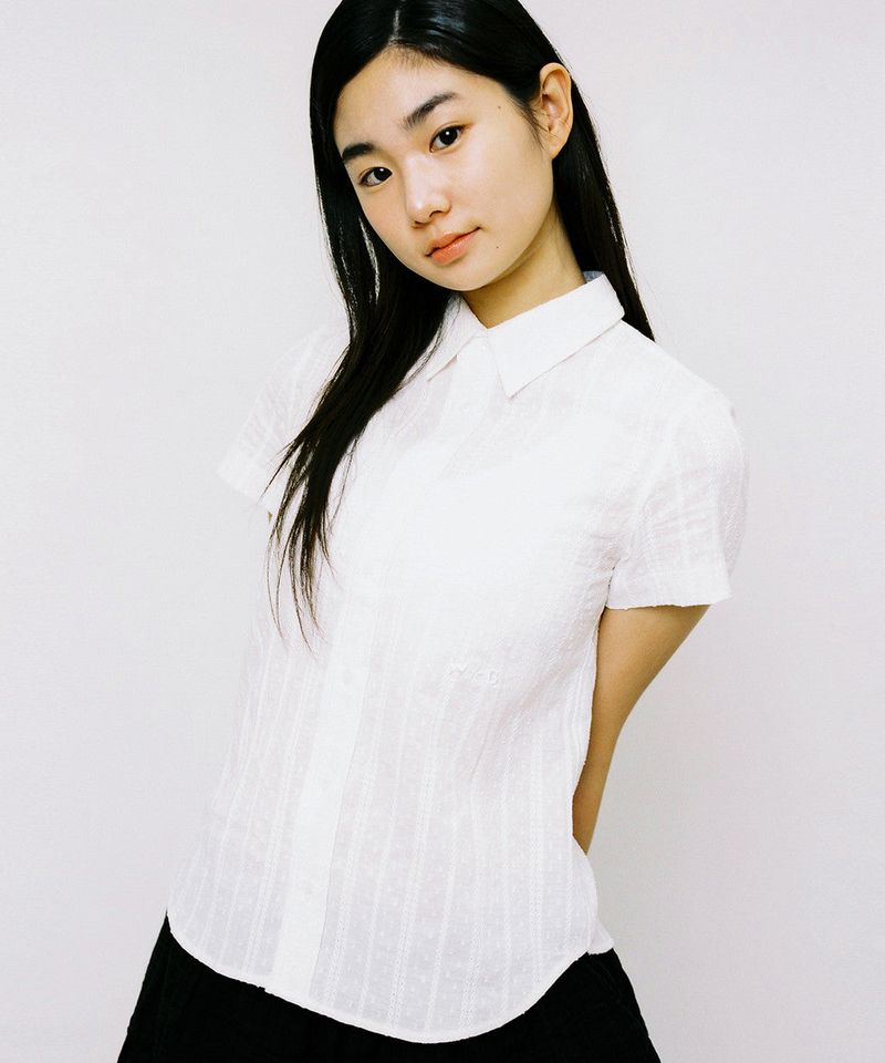 WEBHOUSE（ウェブハウス）の「Girlfriend Shirts - Lace              （Tops）」