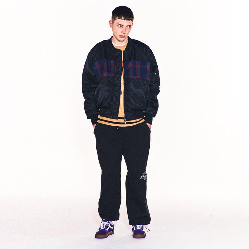 MAGE MA-1 BOMBER JACKET (BLACK)
