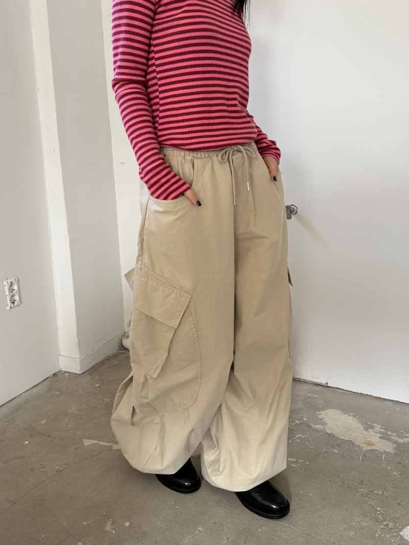 balloon cargo banding pants