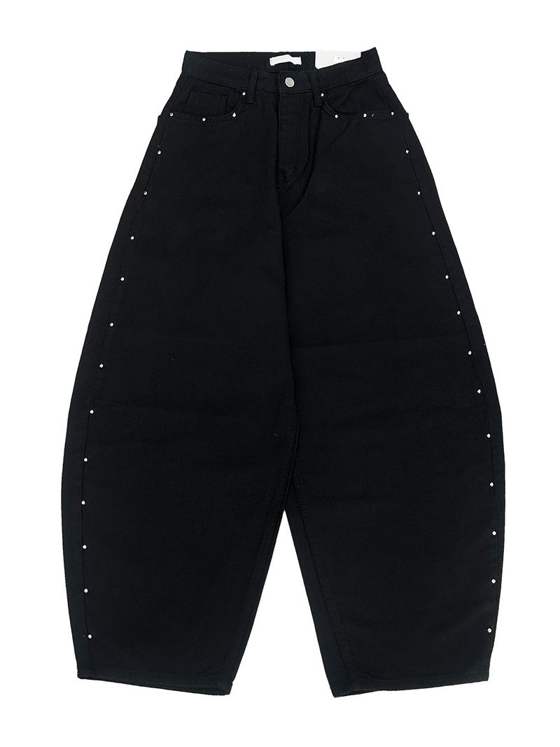 studded balloon wide pants (2color)