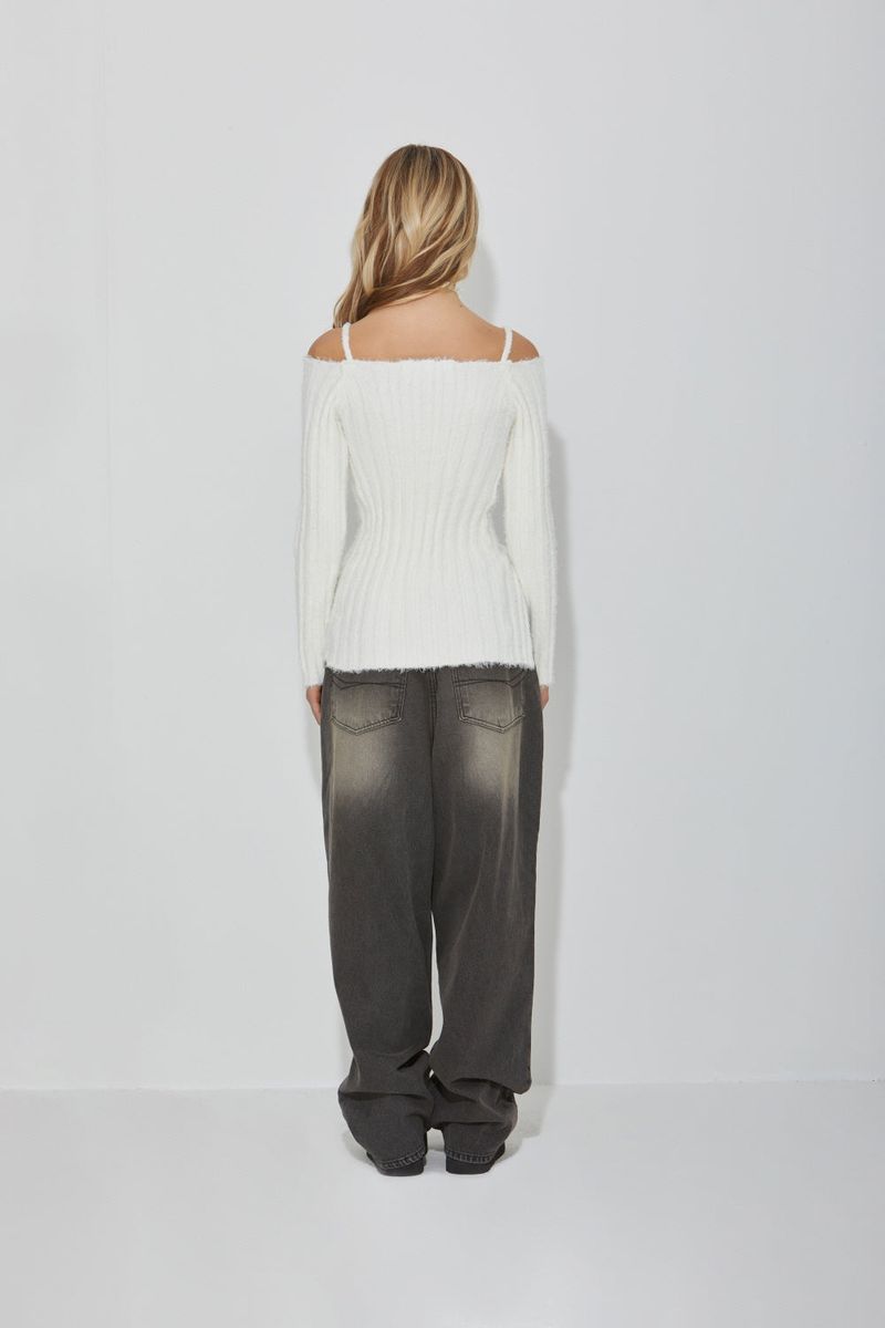 UNDERFIT PANTS-BK
