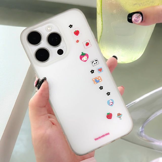 Nineteenfriday（ナインティーンフライデー）の「プリクラ Sticker Askiart iPhone Matt Translucent Phone Case（Smartphone Accessories）」