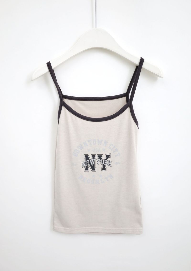 Brooklyn Cotton Tank Top(3colors)