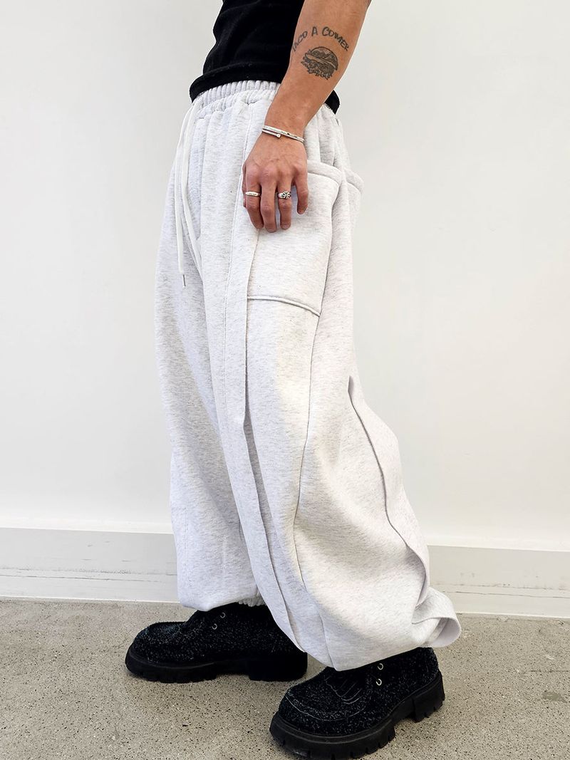 VENTIQUE Wave fleece jogging pants 4color