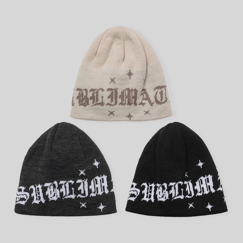 Word Star Lettering Beanie