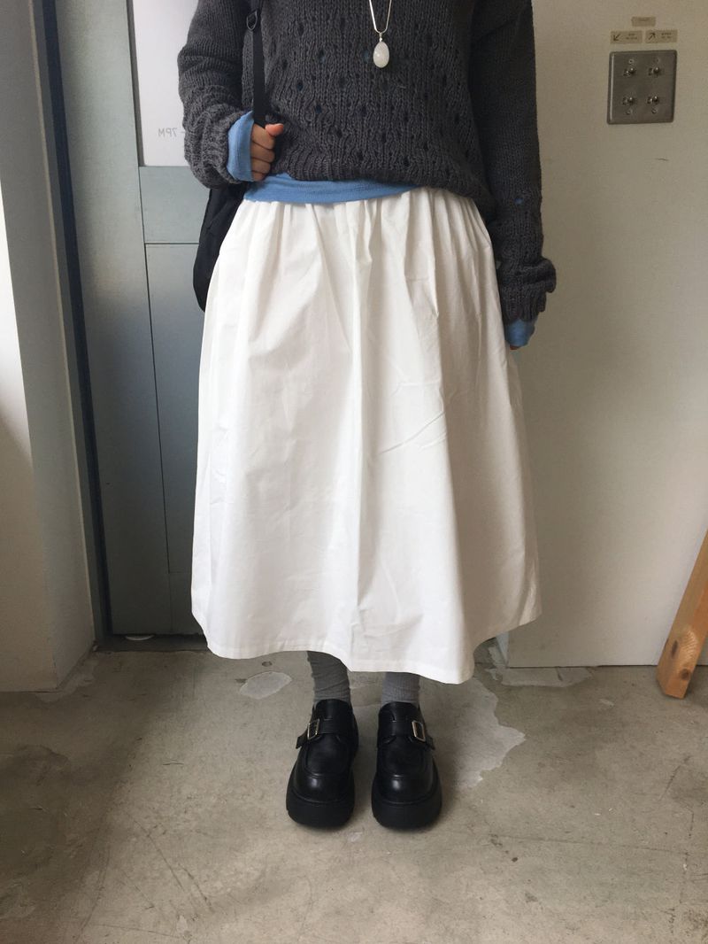 Ripley flare skirt (2color)