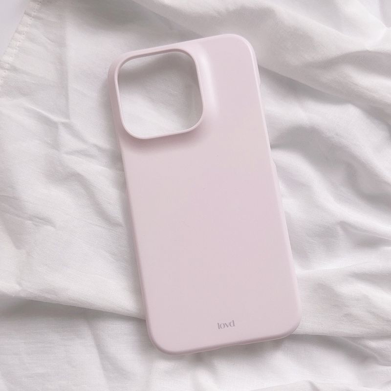 [MADE] MILKY PINK PHONE CASE (matte hard)