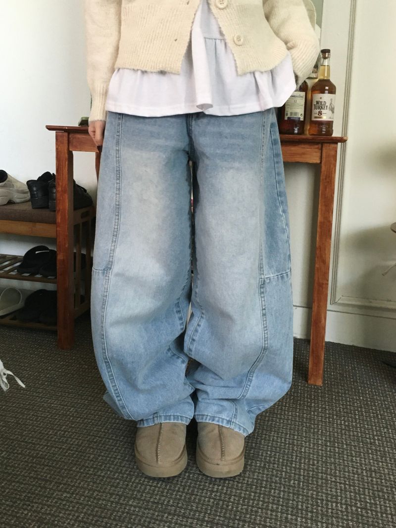 RITCORE（リットコア）の「ダブルカットバルーンデニム (4c)（パンツ）」