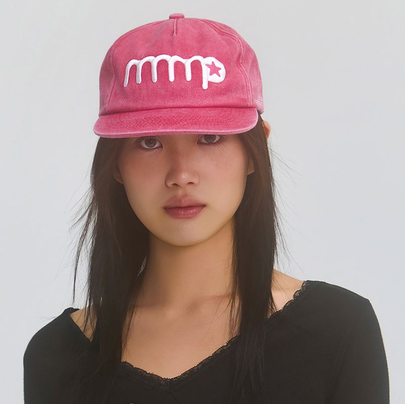 MNMPAIR(ミニマルペア)の「mnmp Star Logo Cap Washed Red(Hats)」