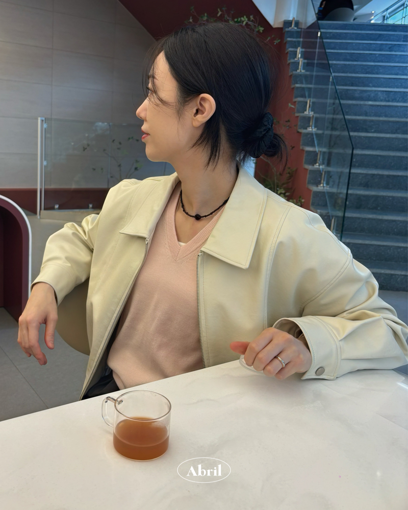 [Matt] Heart Dot Necklace