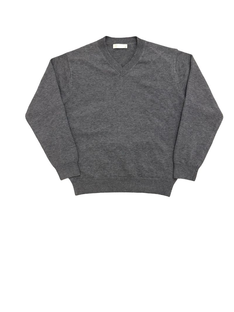 ソフトVネックニット (M, L / 4 Colors)