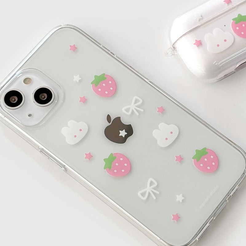 [Gel-hard] Strawberry Phone case