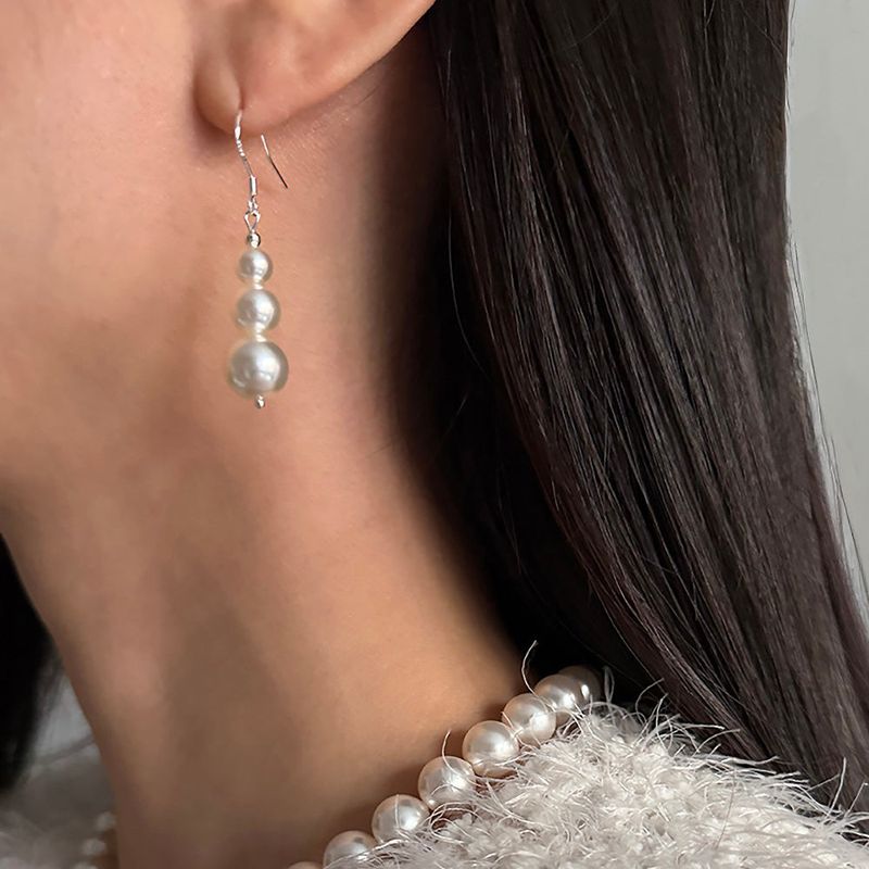 MOSXE（モスクス）の「[925silver] Layer pearl earring（Accessories）」
