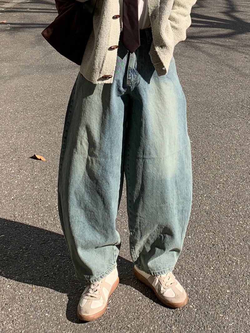 Mensfloor(メンズフロア)の「Della Curved Salt Washing Pants(Pants)」