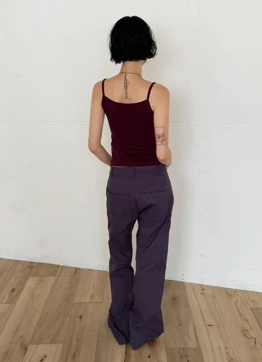 CURVE LINE SLIM SLEEVELESS