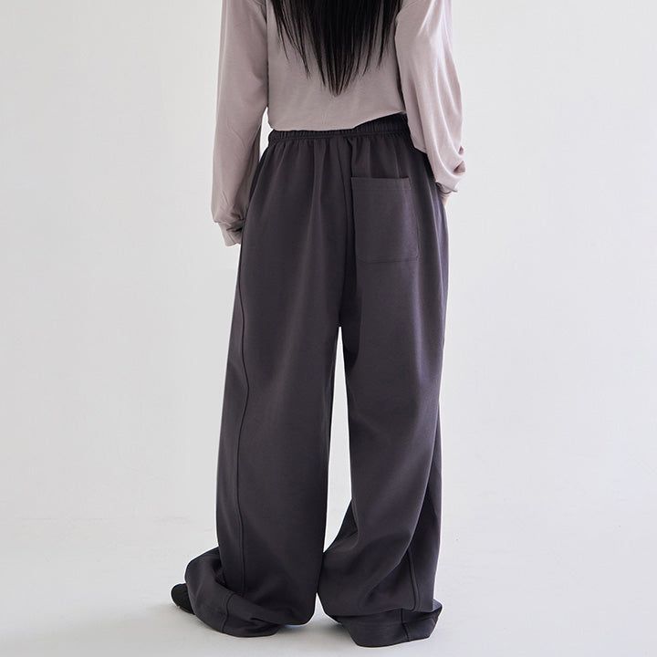 [made/free.xl] Bess Two-Way Banding Panel Wide Training Pants -5color