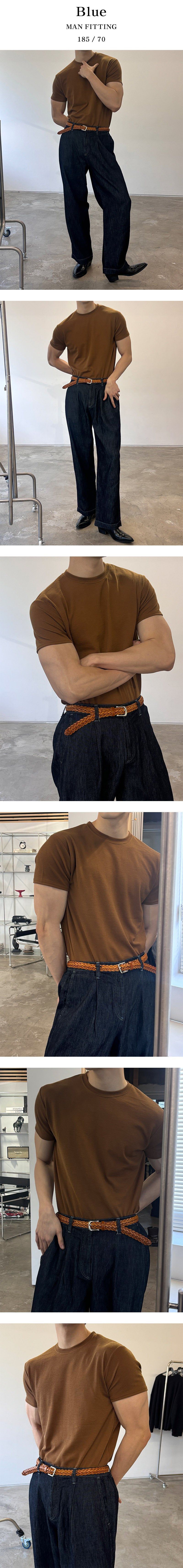 [S/S] Linen half banding pants(2color)