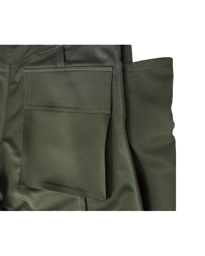 BIKER SNAP TRACK PANTS_KHAKI