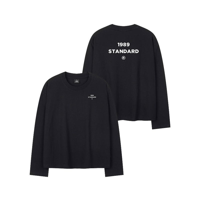 BACK CENTER Crop Long Sleeve(SKLSTD-0229)