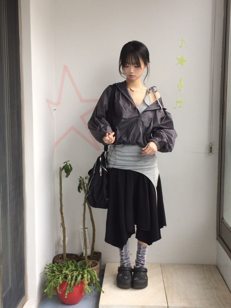 flared ribbon skirt