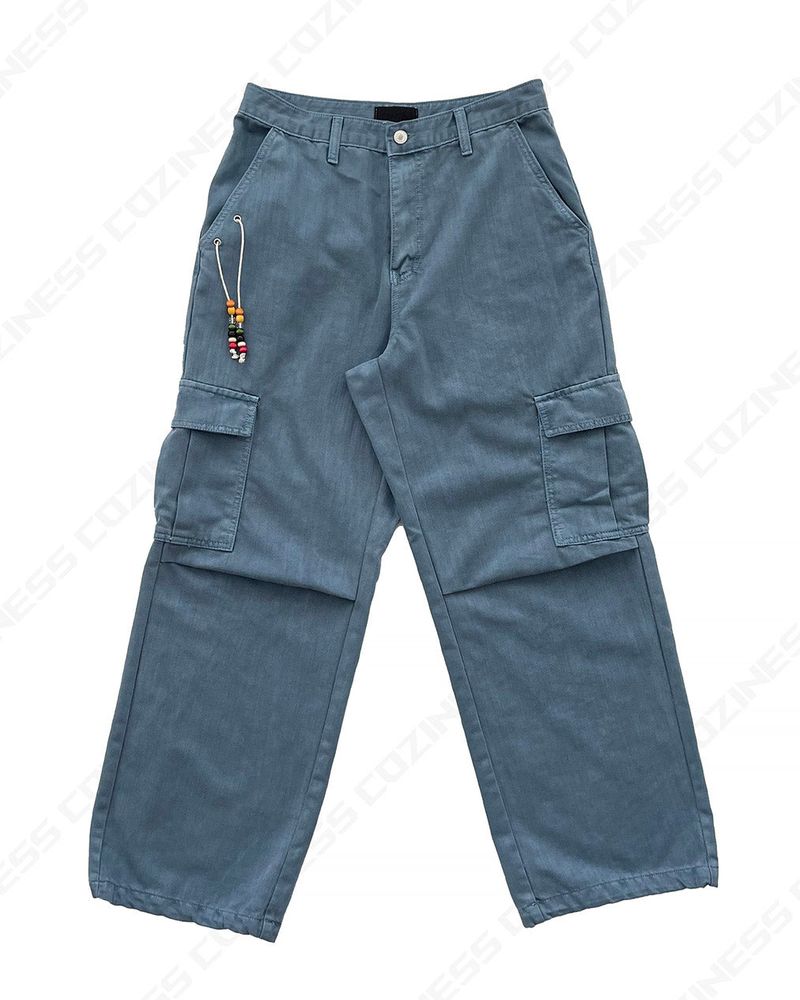 CL Ditto beads Washing cargo pants (3 colors)