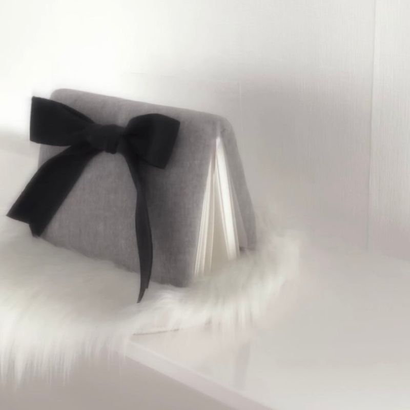 [MADE] KING RIBBON NOTE (GREY)